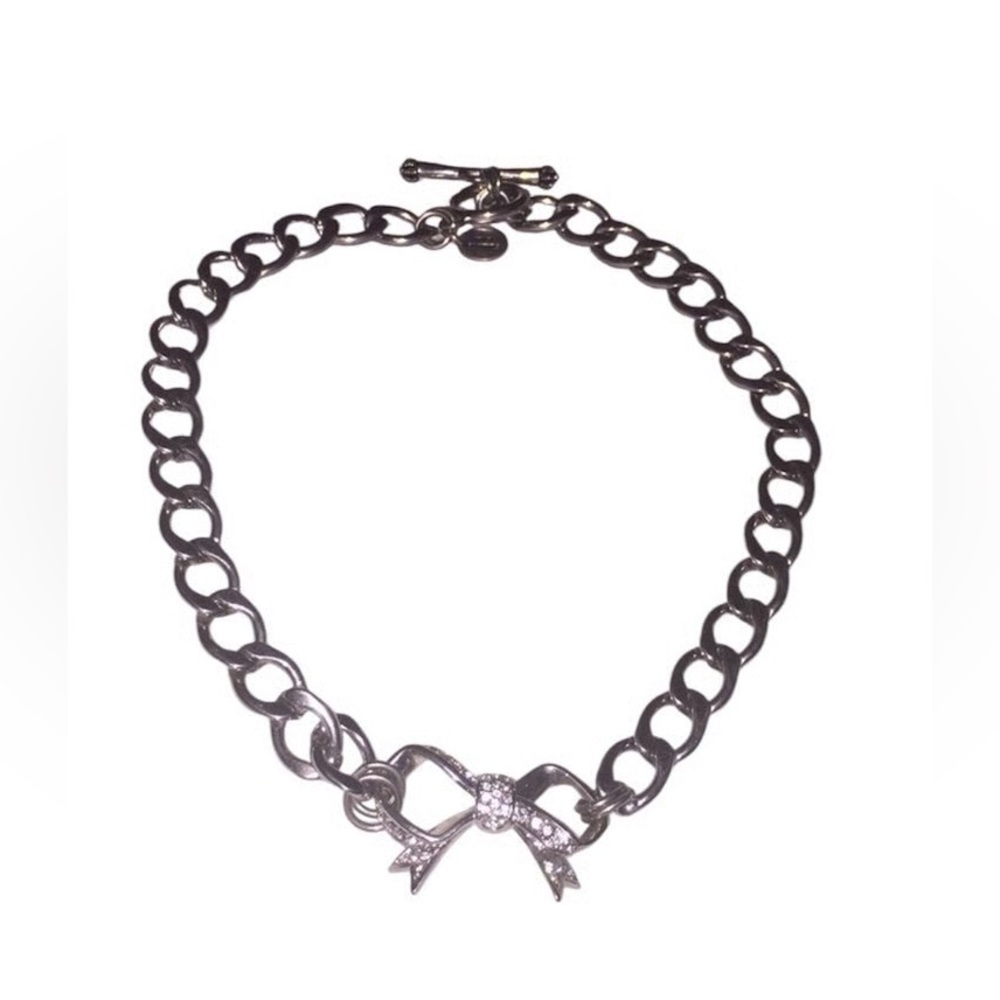 Vintage Juicy Couture Bow Necklace